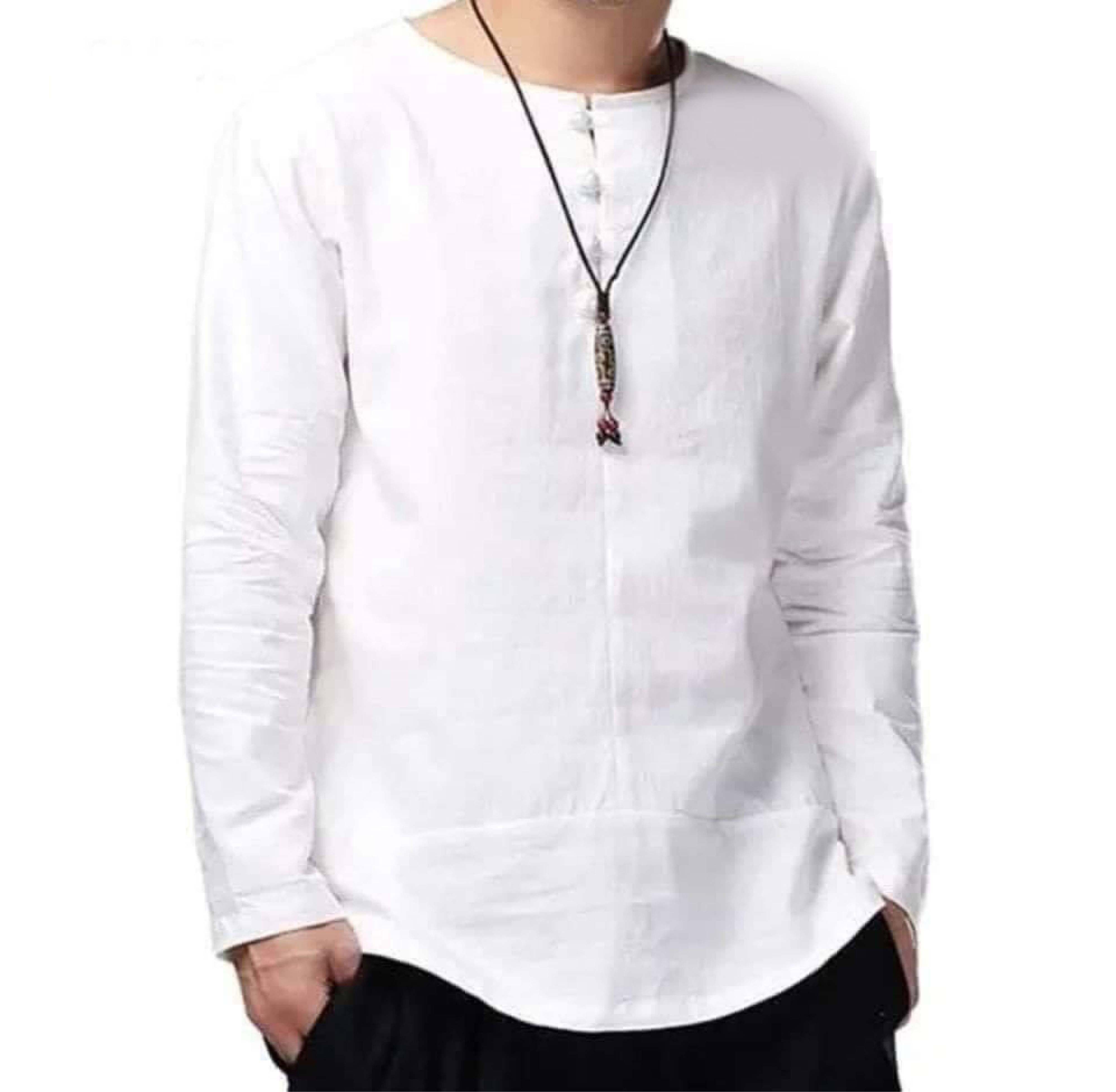 Cotton Katua White For Man 